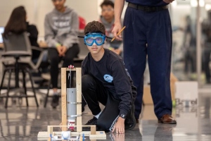 Boy Doing His Event